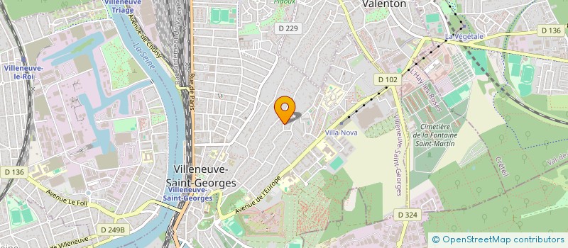 localisation de l'entreprise ASSOCIATION DE FINANCEMENT DE LA LISTE CONDUITE PAR KRISTELL NIASME POUR LES ELECTIONS MUNICIPALES DE VILLENEUVE-SAINT-G  VILLENEUVE-SAINT-GEORGES