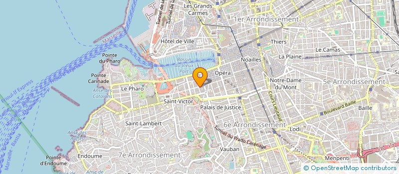 localisation de l'entreprise ASSOCIATION DE FINANCEMENT DE MARSEILLE D'ABORD à MARSEILLE