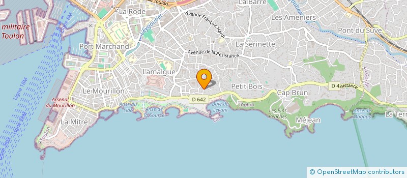 localisation de l'entreprise ASSOCIATION DE FINANCEMENT DE POUR UNE FRANCE POPULAIRE à TOULON
