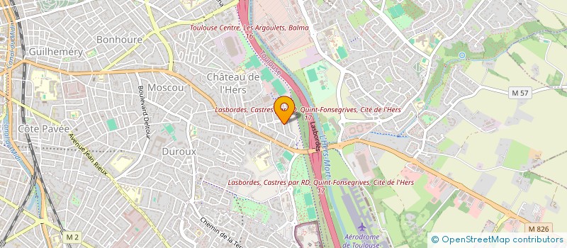 localisation de l'entreprise ASSOCIATION DE FINANCEMENT DE TOULOUSE IDEES NEUVES à TOULOUSE