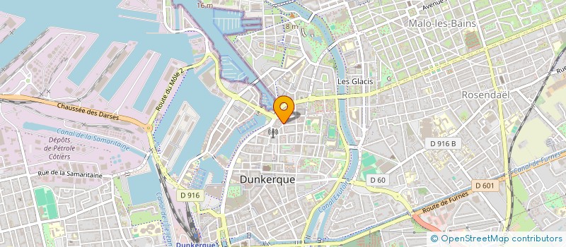 localisation de l'entreprise ASSOCIATION DE FINANCEMENT DES ACTIONS MENEES PAR DUNKERQUE EN MOUVEMENT à DUNKERQUE