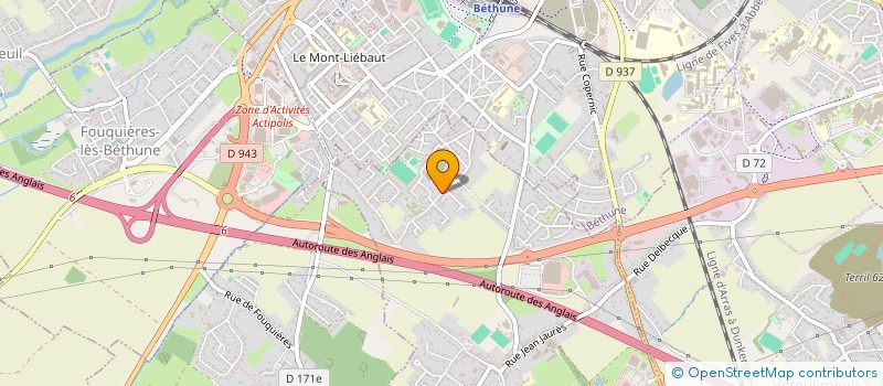 localisation de l'entreprise ASSOCIATION DE FINANCEMENT DU MOUVEMENT LES RADICAUX DE GAUCHE  VERQUIN