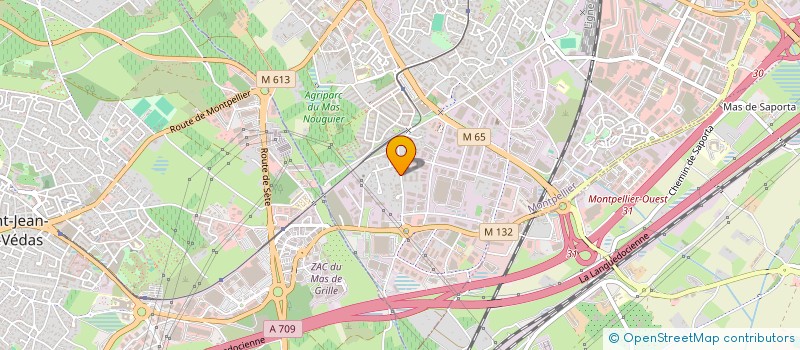 localisation de l'entreprise ASSOCIATION DE FINANCEMENT DU PARTI AIMER MONTPELLIER  MONTPELLIER