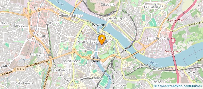 localisation de l'entreprise ASSOCIATION DE FINANCEMENT DU PARTI EHBAI à BAYONNE