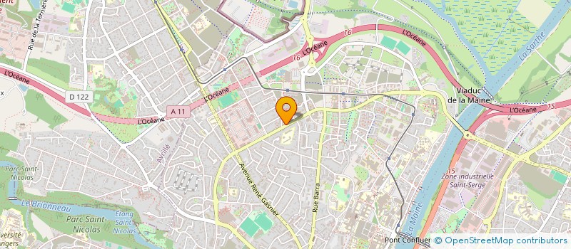 localisation de l'entreprise ASSOCIATION DE FINANCEMENT DU PARTI EQUINOXE  ANGERS