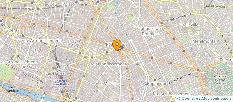 localisation de l'entreprise ASSOCIATION DE FINANCEMENT DU PARTI (MOUVEMENTS ET CITOYENS POUR UNE DEMOCRATIE REELLE) à PARIS