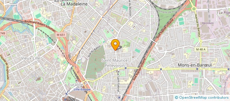 localisation de l'entreprise ASSOCIATION DE FINANCEMENT DU REVE FRANCAIS à LILLE