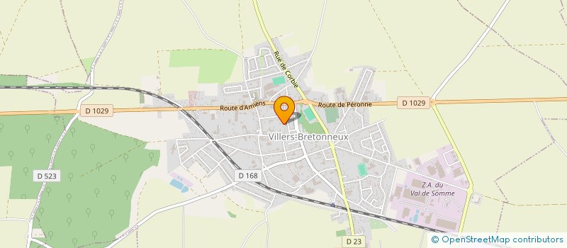 localisation de l'entreprise ASSOCIATION DE FINANCEMENT ELECTORAL DE LA LISTE EUROPE POUR TOUS à VILLERS-BRETONNEUX