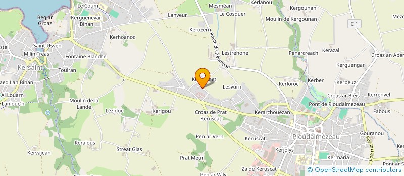 localisation de l'entreprise ASSOCIATION DE FINANCEMENT ELECTORALE CAMPAGNE ELECTORALE LEGISLATIVE  PLOUDALMEZEAU