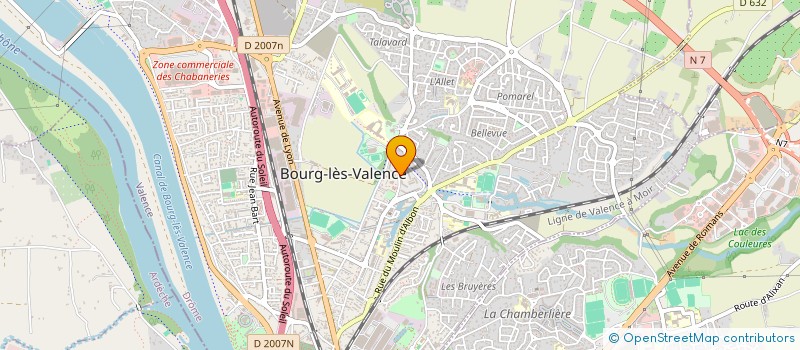 localisation de l'entreprise ASSOCIATION DE FINANCEMENT ELECTORALE DE LA LISTE BOUGEONS LA VILLE à BOURG-LES-VALENCE