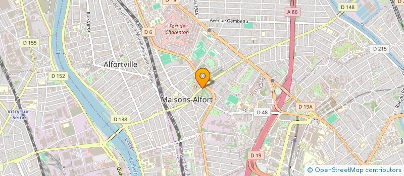 localisation de l'entreprise ASSOCIATION DE FINANCEMENT ELECTORALE DE MICHEL HERBILLON - LEGISLATIVES 2022  MAISONS-ALFORT