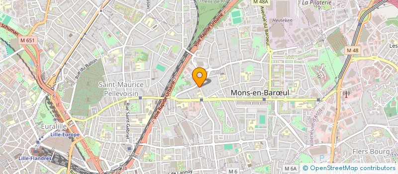 localisation de l'entreprise ASSOCIATION DE FINANCEMENT ELECTORALE DE MONSIEUR UGO BERNALICIS  MONS-EN-BARUL