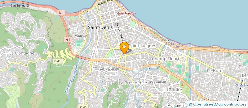 localisation de l'entreprise ASSOCIATION DE FINANCEMENT POLITIQUE DE TOUS DIONYSIENS à SAINT-DENIS