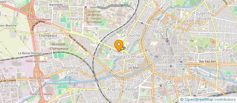 localisation de l'entreprise ASSOCIATION DE FORMATEURS CONSEIL  RENNES