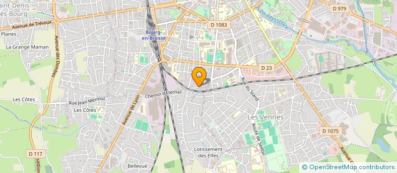 localisation de l'entreprise ASSOCIATION DE FORMATION AU METIER DE SURVEILLANT AQUATIQUE à PERONNAS