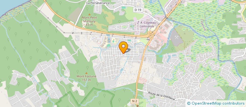 localisation de l'entreprise ASSOCIATION DE FORMATION AUX SECOURS CIVIQUES  MATOURY
