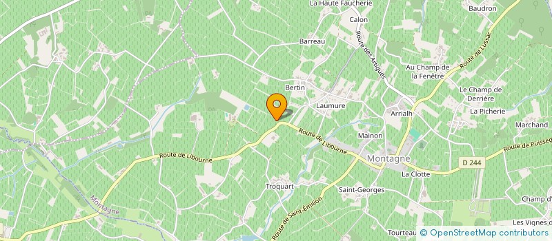 localisation de l'entreprise ASSOCIATION DE FORMATION DES PROFESSIONS MEDICALES ET PARAMEDICALES  MONTAGNE