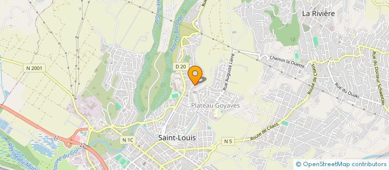 localisation de l'entreprise ASSOCIATION DE FORMATION ET D'ASSISTANCE AUX PARTICULIERS ET ENTREPRISES (AFAPE) à SAINT-LOUIS