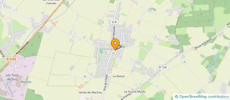 localisation de l'entreprise ASSOCIATION DE FORMATION ET DE REFLEXION RELATIVE A LA PROBLEMATIQUE DU CONTROLE MEDICAL  VENNECY