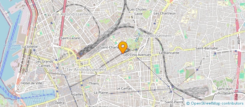 localisation de l'entreprise ASSOCIATION DE FORMATION, RECHERCHE ET INFORMATION SUR LA VIOLENCE (AFORIV) à MARSEILLE