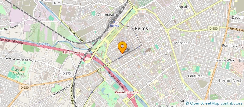 localisation de l'entreprise ASSOCIATION DE GEOGRAPHIES FEMINISTES ET QUEERS  REIMS