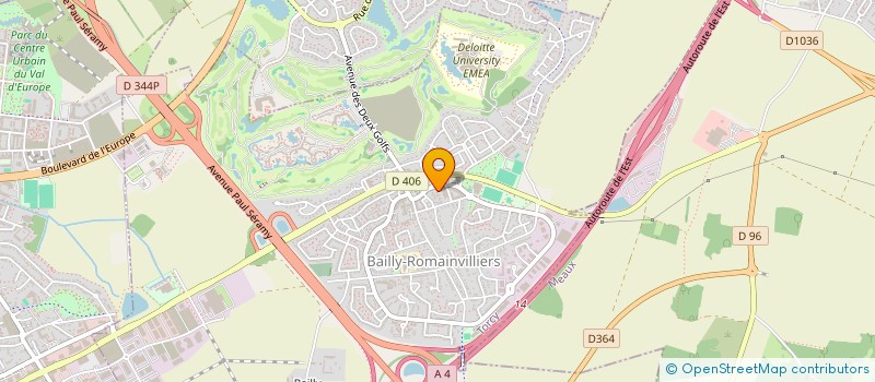 localisation de l'entreprise ASSOCIATION DE GESTION D'AEROWEB-FR.NET (AGAW)  MAGNY-LE-HONGRE