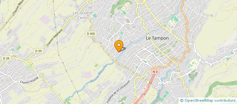 localisation de l'entreprise ASSOCIATION DE GESTION DE CENTRES MULTISERVICES DE L'ENFANCE à LE TAMPON