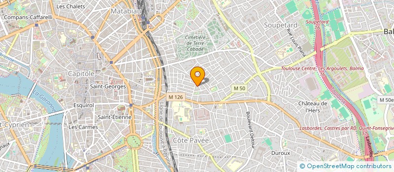 localisation de l'entreprise ASSOCIATION DE GESTION DE L'ATECOPOL à TOULOUSE