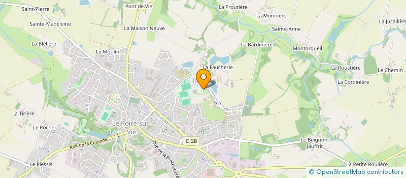 localisation de l'entreprise ASSOCIATION DE GESTION DE L ECOLE DE L IDONNIERE à LE POIRE-SUR-VIE