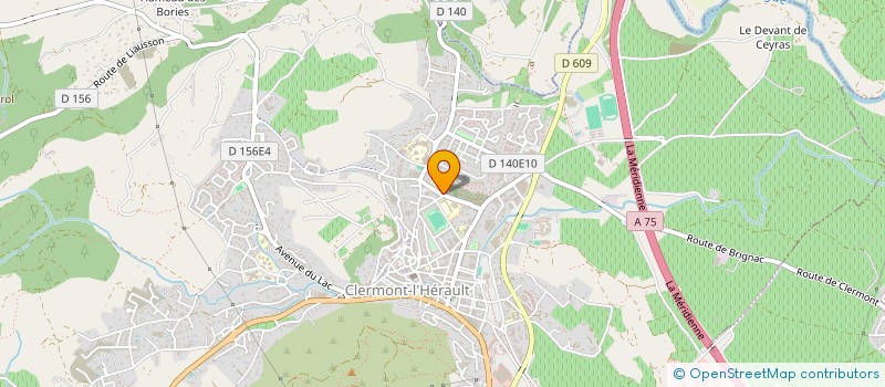 localisation de l'entreprise ASSOCIATION DE GESTION DE L INSTITUT MARIE SAGNIER à CLERMONT-L'HERAULT