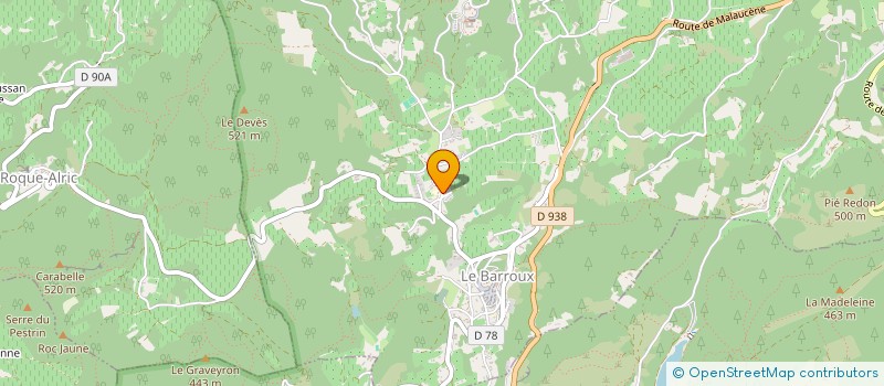 localisation de l'entreprise ASSOCIATION DE GESTION DE L'INSTITUT SAINT JOSEPH à LE BARROUX