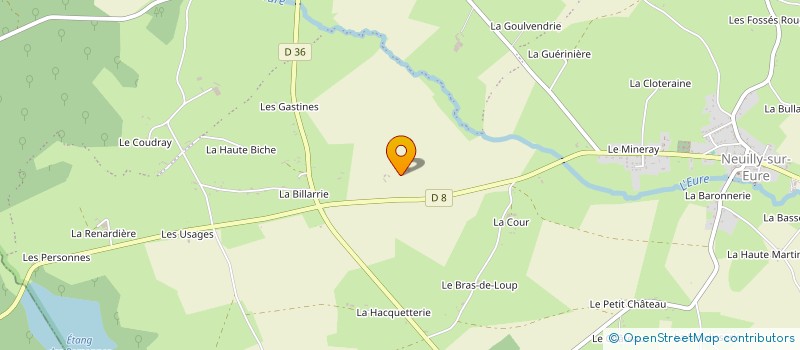 localisation de l'entreprise ASSOCIATION DE GESTION DE LA FAUNE SAUVAGE ET DE LA PREVENTION DES DEGATS DE GIBIERS à LONGNY LES VILLAGES