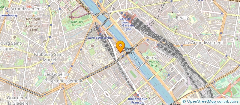 localisation de l'entreprise ASSOCIATION DE GESTION DES CUISINES LOCALES à PARIS