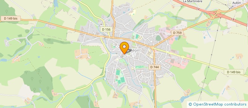 localisation de l'entreprise ASSOCIATION DE GESTION DES ETABLISSEMENTS DE FORMATION DU VAL DE L OUIN DE MAULEON  MAULEON