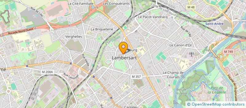 localisation de l'entreprise ASSOCIATION DE GESTION DES ETABLISSEMENTS ET SERVICES POUR SENIORS à LAMBERSART