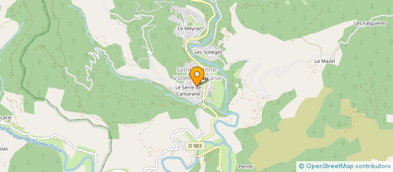 localisation de l'entreprise ASSOCIATION DE GESTION DES LOYERS ET D UTILISATION PAR LES PROFESSIONNELS DE SANTE  SAINT-ETIENNE-VALLEE-FRANCAISE