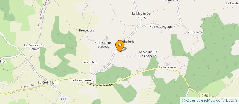 localisation de l'entreprise ASSOCIATION DE GESTION DU CINEMA LE DONJON à BRICQUEBEC-EN-COTENTIN