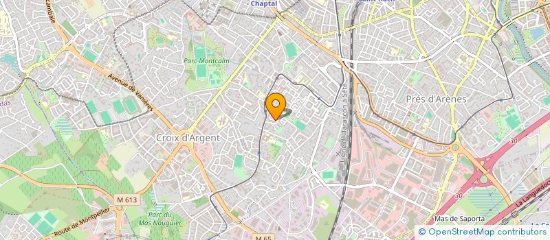 localisation de l'entreprise ASSOCIATION DE GESTION DU COMITE REGIONAL FCPE DU LANGUEDOC ROUSSILLON à MONTPELLIER