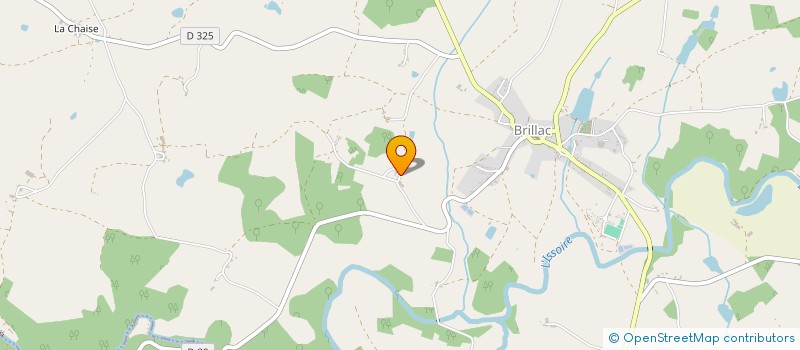 localisation de l'entreprise ASSOCIATION DE GESTION DU COURS ALIENOR D'AQUITAINE  BRILLAC