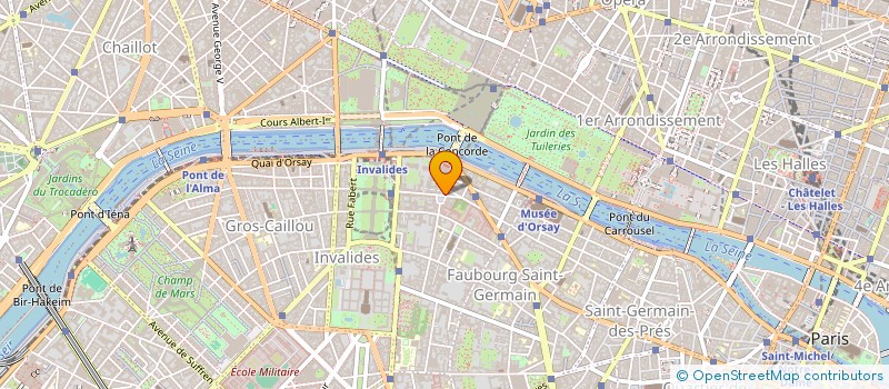 localisation de l'entreprise ASSOCIATION DE GESTION DU GROUPE AGIR ENSEMBLE DE L'ASSEMBLEE NATIONALE à PARIS