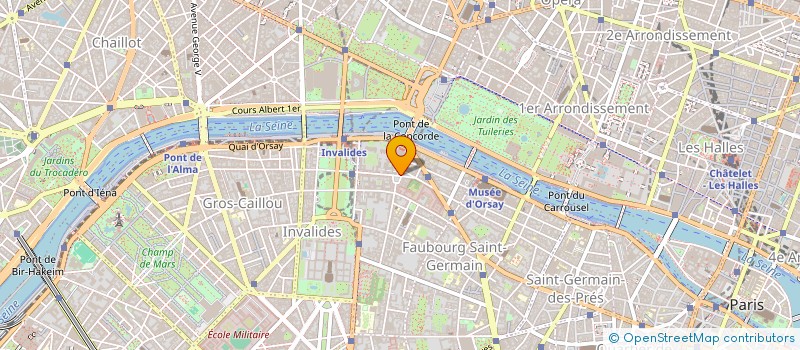 localisation de l'entreprise ASSOCIATION DE GESTION DU GROUPE UNION DES DEMOCRATES ET INDEPENDANTS DE L'ASSEMBLEE NATIONALE  PARIS