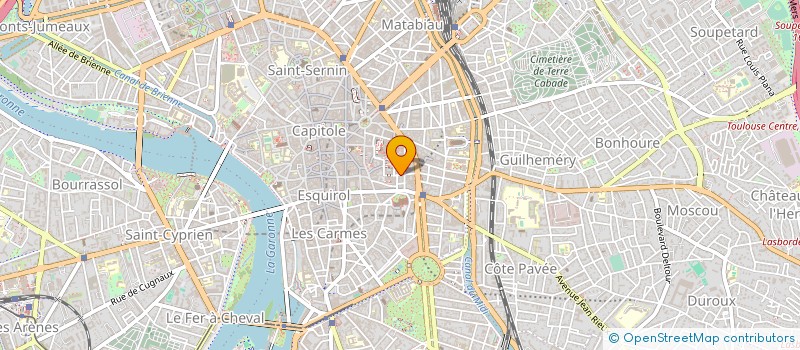 localisation de l'entreprise ASSOCIATION DE GESTION DU RESTAURANT INTER-ADMINISTRATIF DELPECH (AGRIADE) à TOULOUSE