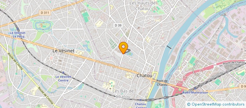 localisation de l'entreprise ASSOCIATION DE GESTION DU RIE CHATOU  CHATOU