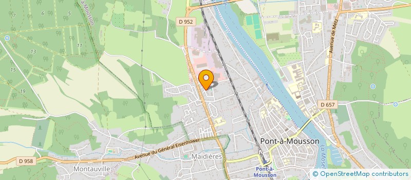 localisation de l'entreprise ASSOCIATION DE GESTION ET D'ANIMATION DE LA RESIDENCE SOCIALE DE PROCHEVILLE à PONT-A-MOUSSON