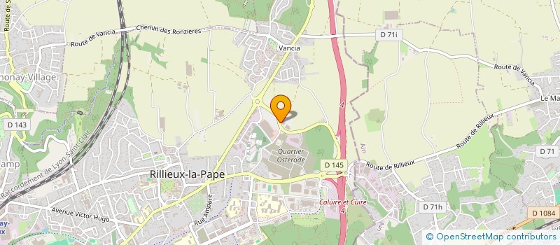 localisation de l'entreprise ASSOCIATION DE GESTION IMMOBILIERE SOINS ET SANTE à RILLIEUX-LA-PAPE