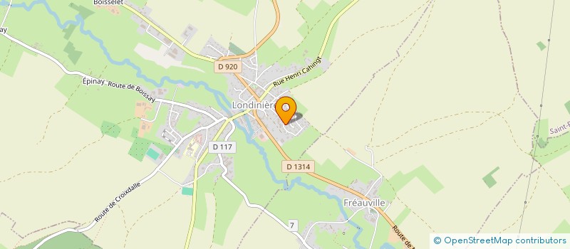 localisation de l'entreprise ASSOCIATION DE GESTION MARPA à LONDINIERES