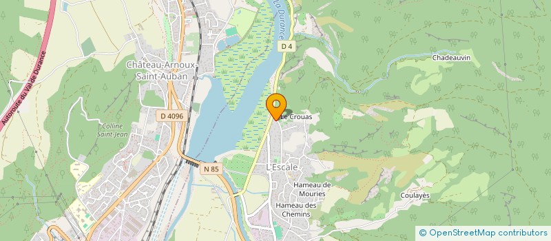 localisation de l'entreprise ASSOCIATION DE GESTION, PROGRAMMATION ET ANIMATION DE CINEMAS à CHATEAU-ARNOUX-SAINT-AUBAN