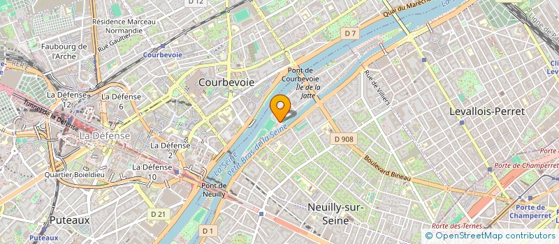 localisation de l'entreprise ASSOCIATION DE GOLF DE NEUILLY à NEUILLY-SUR-SEINE