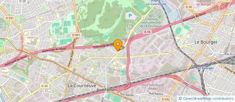 localisation de l'entreprise ASSOCIATION DE GRAND MOKOLO DU CAMEROUN à LA COURNEUVE