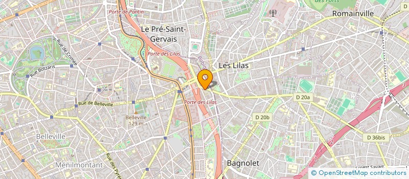 localisation de l'entreprise ASSOCIATION DE GRITTY  PARIS